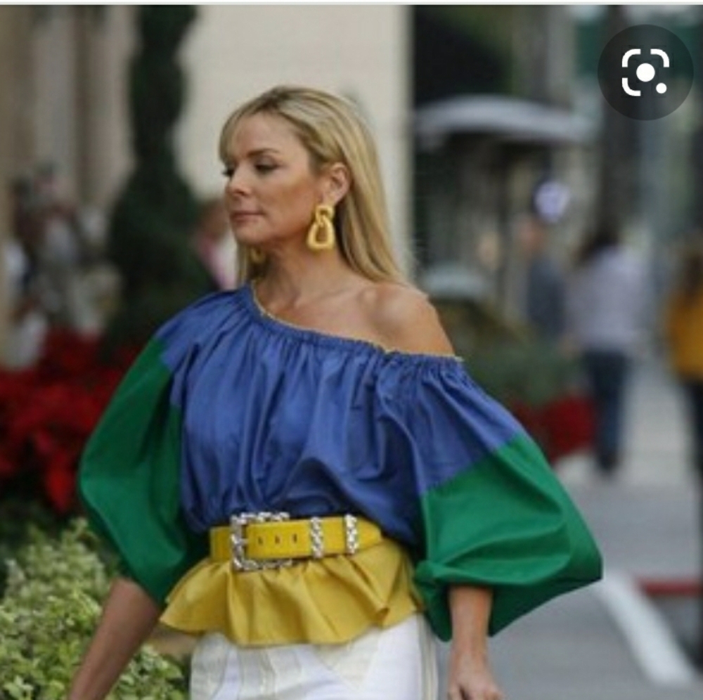 Brand New Lantern Sleeves Blouse